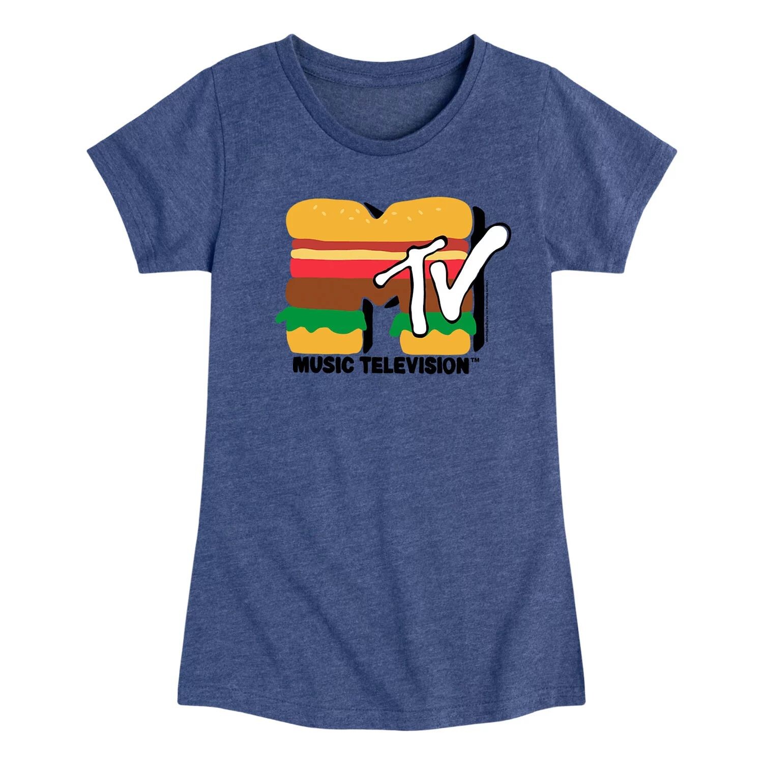 

Футболка MTV Burger TV для девочек 7–16 лет Licensed Character