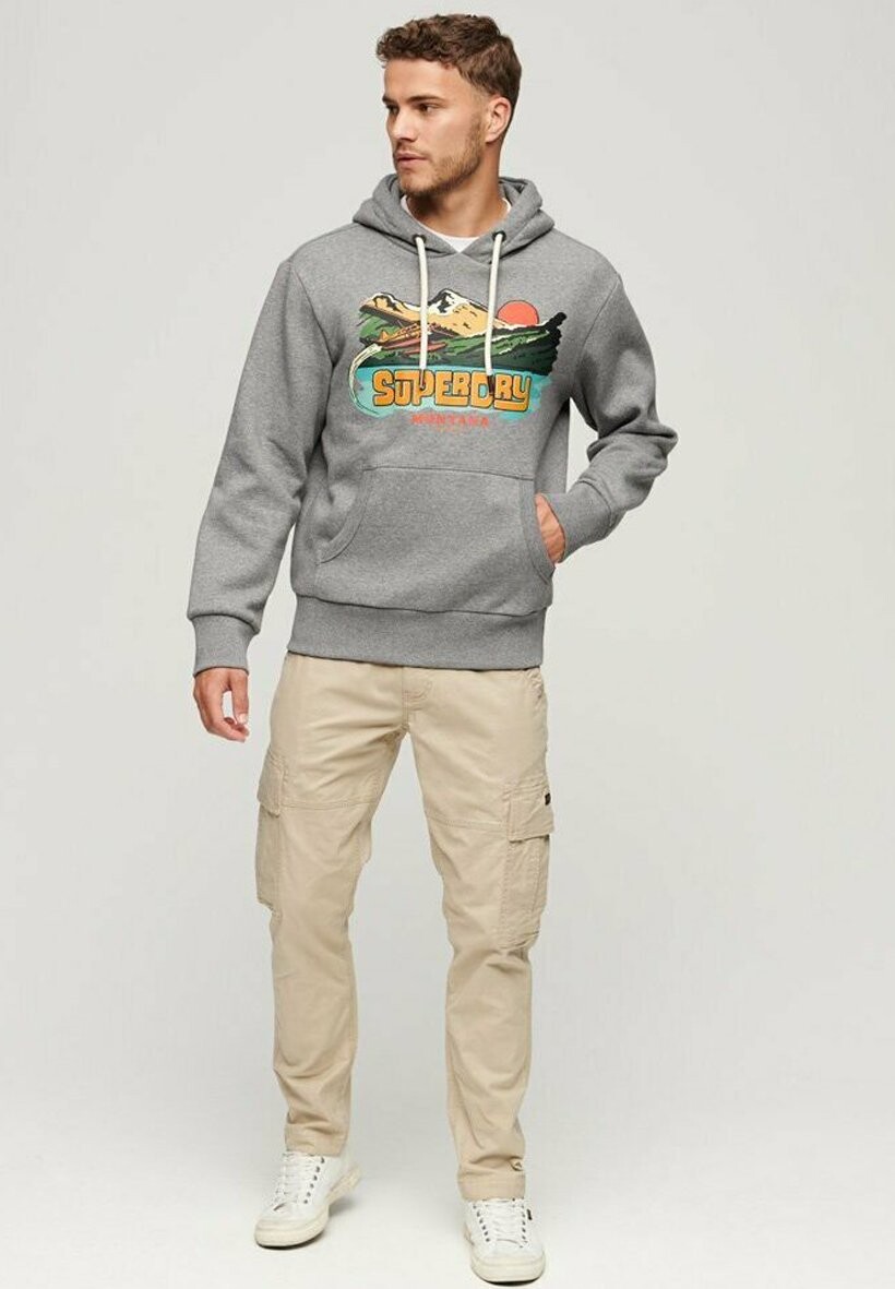 

Худи Superdry, Серый