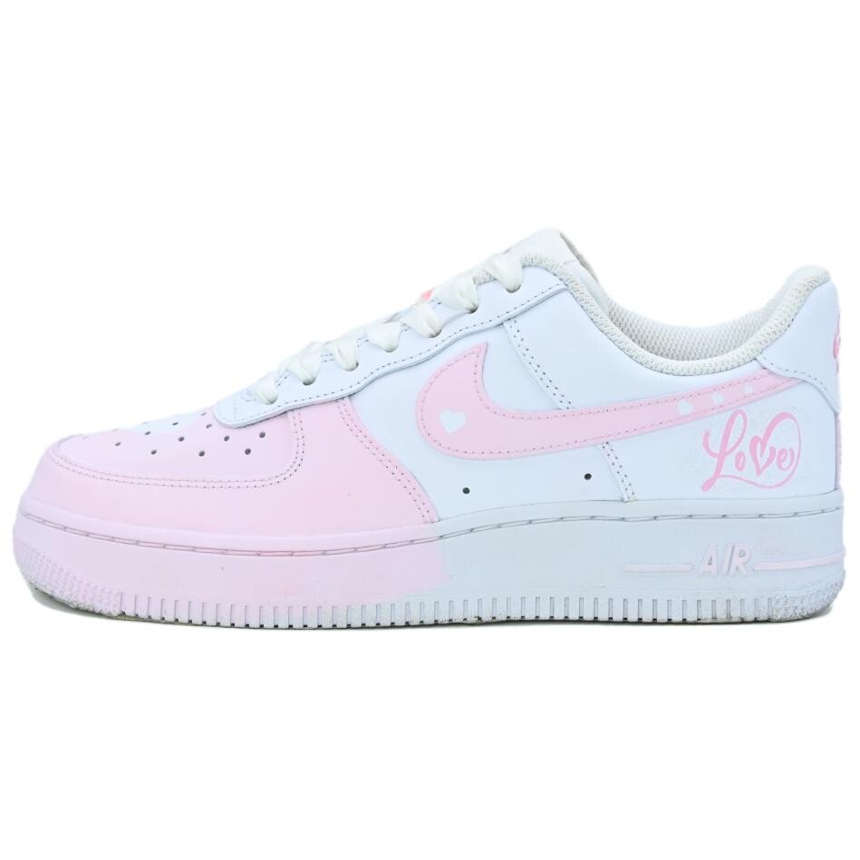 

Кроссовки Nike Air Force 1 Skateboarding Shoes Women's Low-top Pink, розовый