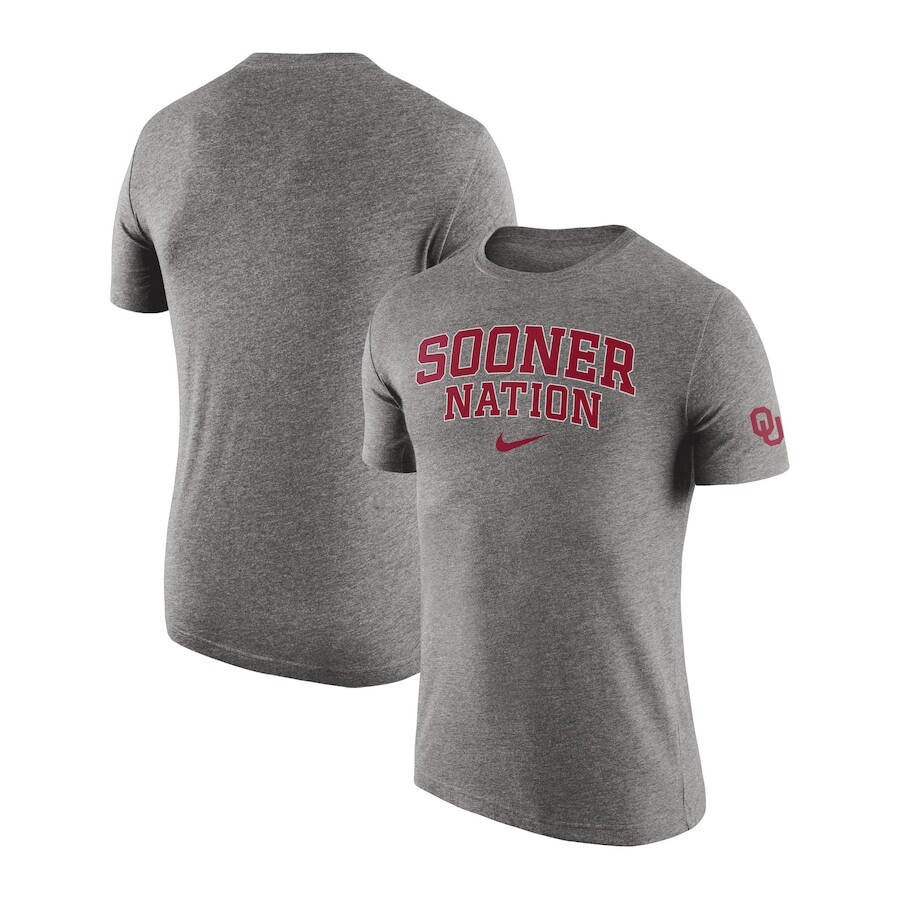 

Футболка с коротким рукавом Nike Oklahoma Sooners, серый