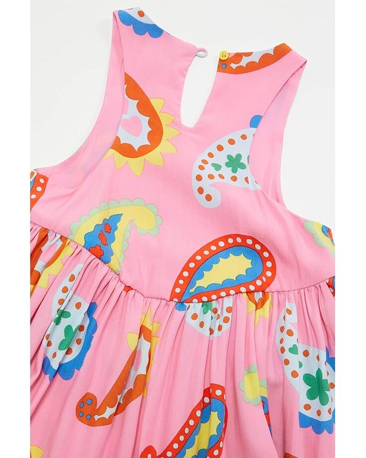 

Платье Stella Mccartney Sleeveless Graphic Paisley Dress, розовый