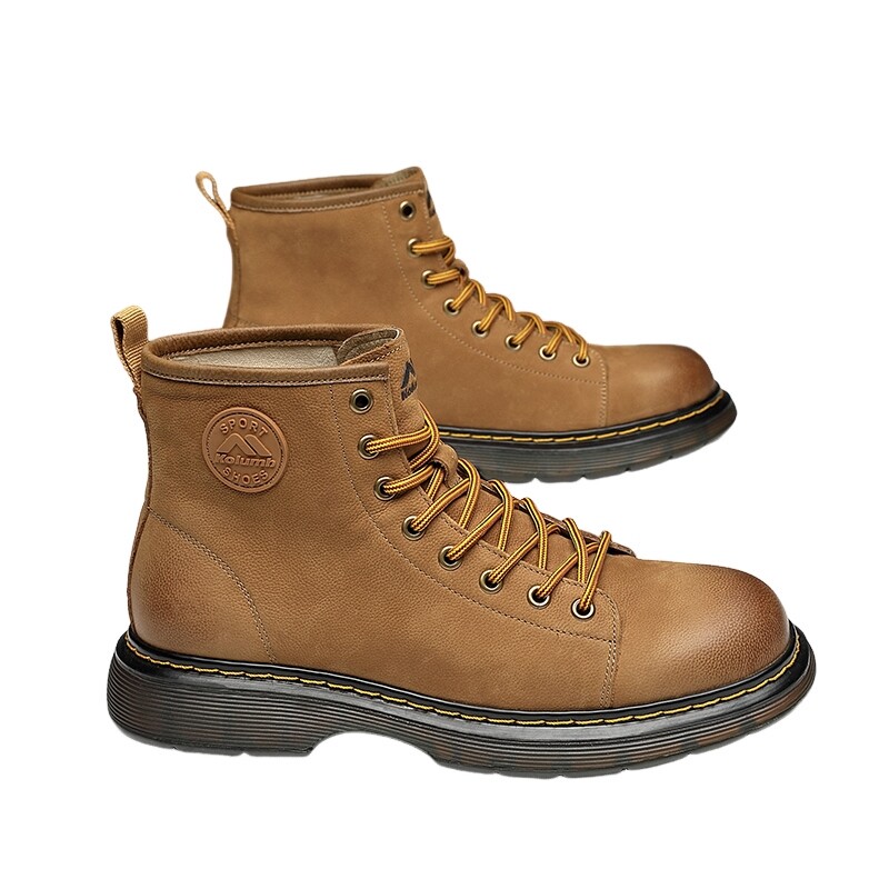 

Мужские ботинки Cahhrrn X Martin Boot Men Beige Kolumb