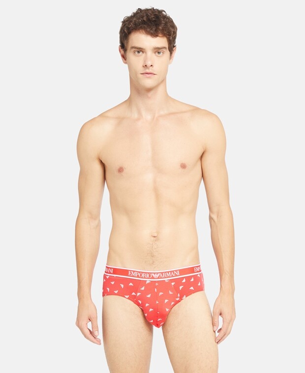 

Трусы, упаковка 3 шт. Emporio Armani, черный