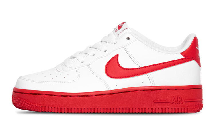 

Nike Air Force 1 Бело-красная подошва (GS)