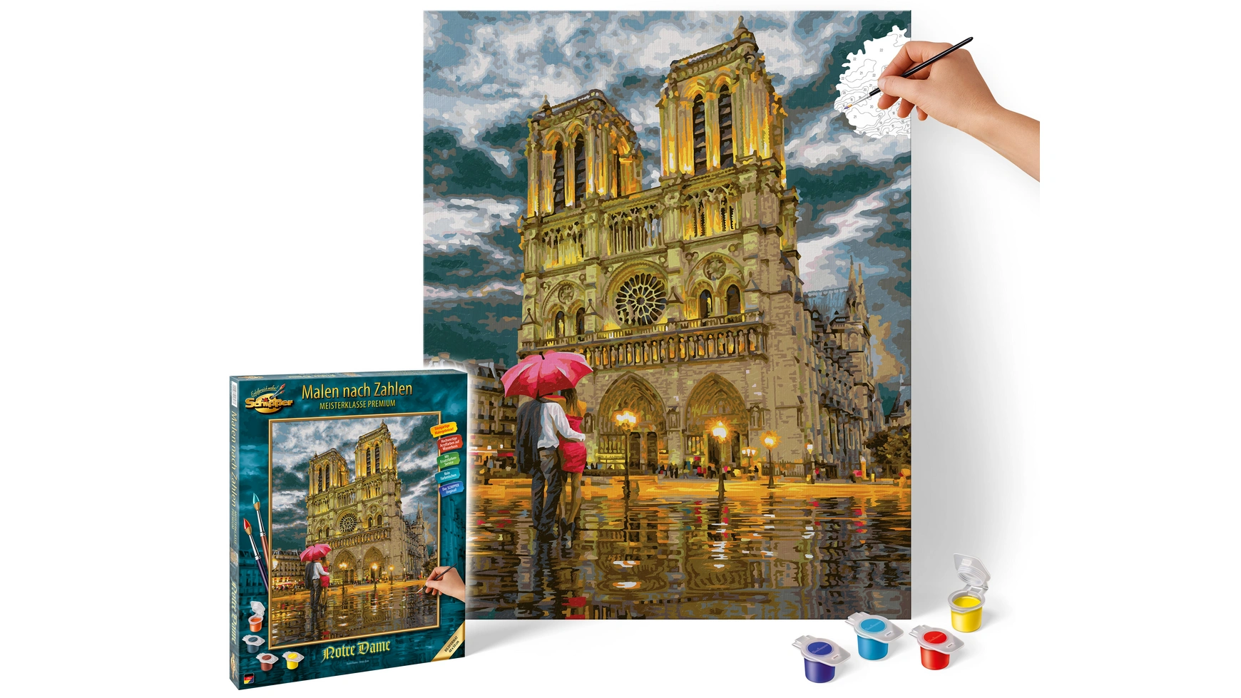 Картина по номерам Schipper Motif Group Premium Собор Собор Парижской Богоматери Шаблон картины по номерам азбука собор парижской богоматери 9785389013667