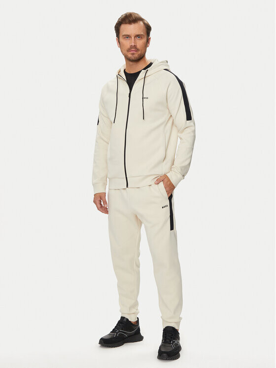 Спортивный костюм regular fit Boss, экрю
