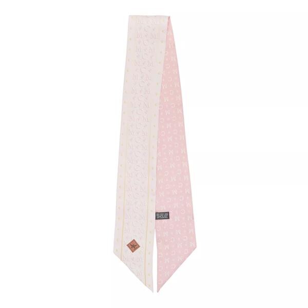 

Шарф mcm col petit scarf 120x8 peach Mcm, розовый