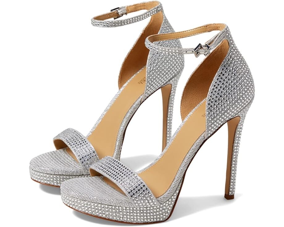 

Туфли Michael Kors Jordyn Platform Sandal, серебряный