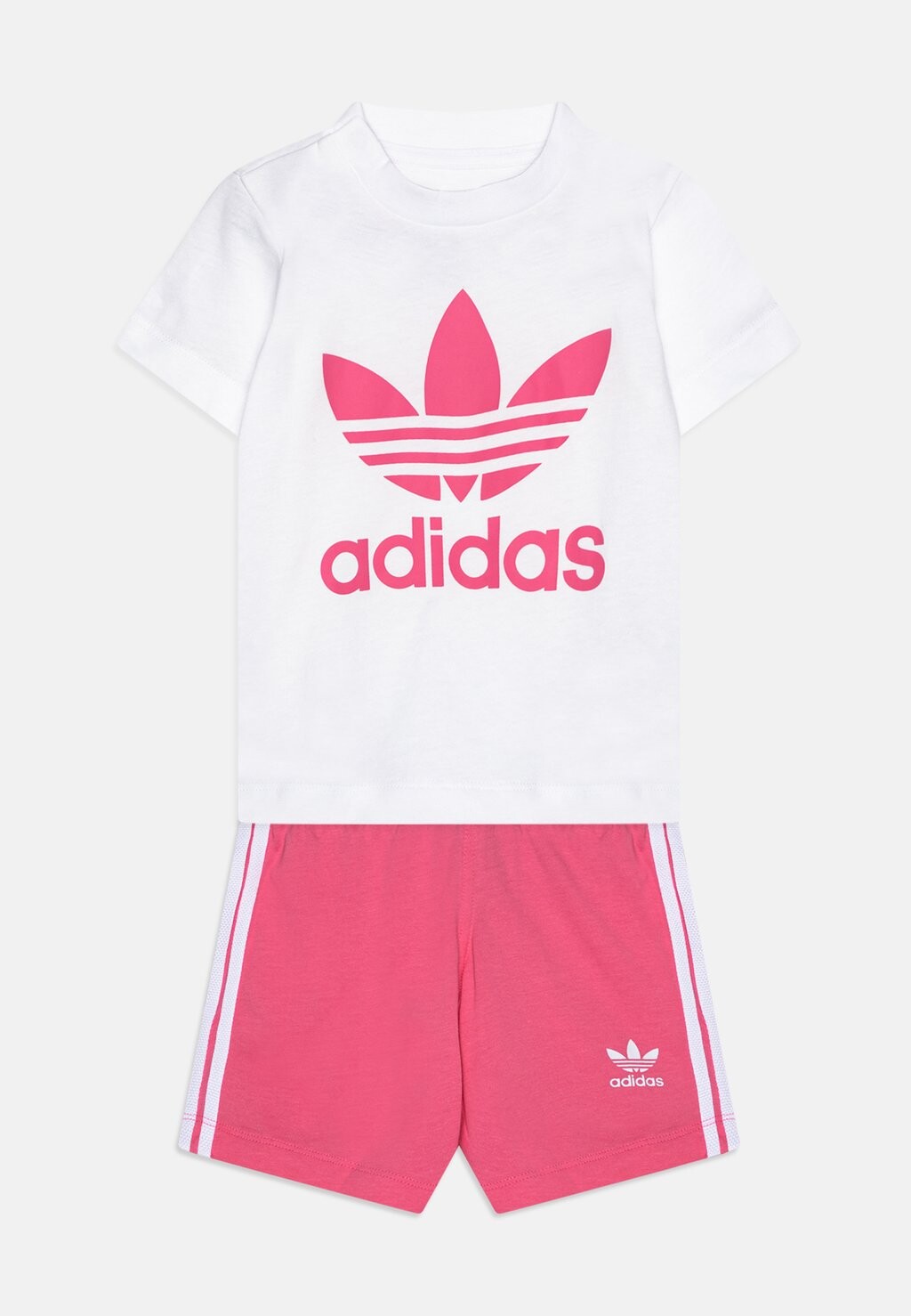 

Шорты TEE INFANT UNISEX SET adidas Originals, цвет pink fusion