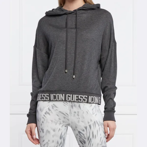 

Clelia толстовка стандартного кроя с добавлением шерсти Guess, черный