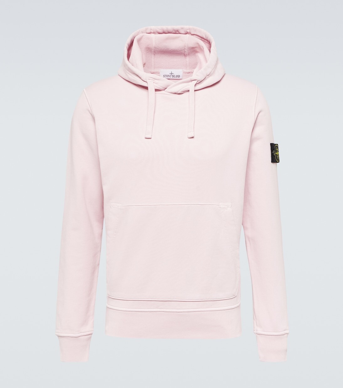 

Толстовка из хлопкового джерси Stone Island, розовый