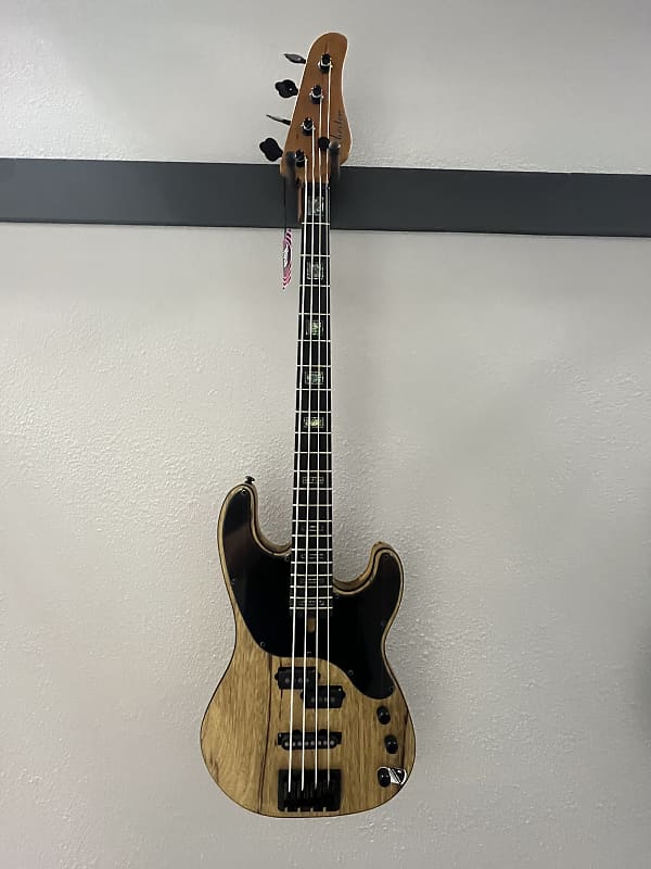 Басс гитара Schecter 2832 Model T Exotic Black Limba 4 Strings Bass Guitar-BRAND NEW!!!