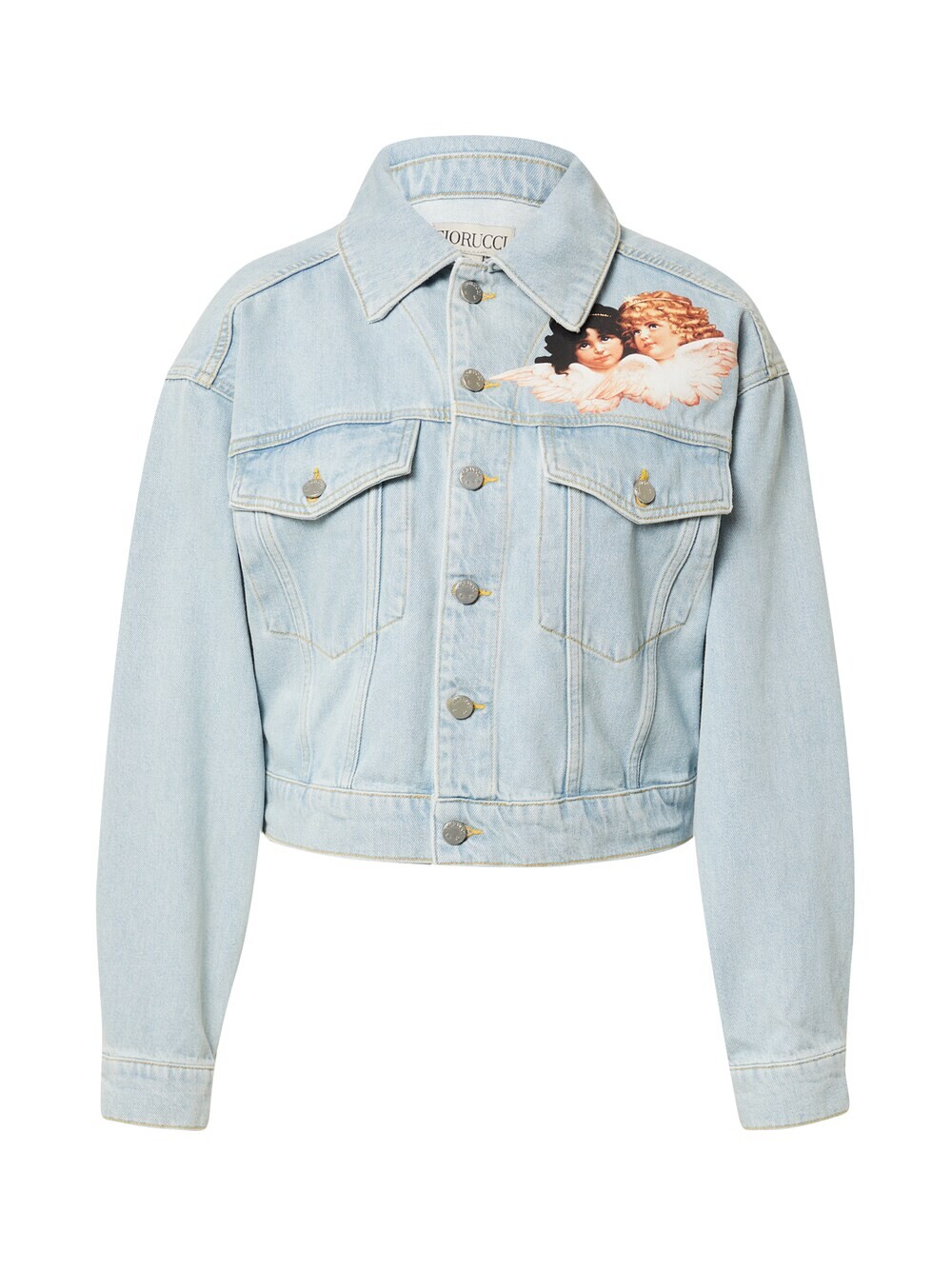 

Межсезонная куртка Fiorucci Berty, светло-синий