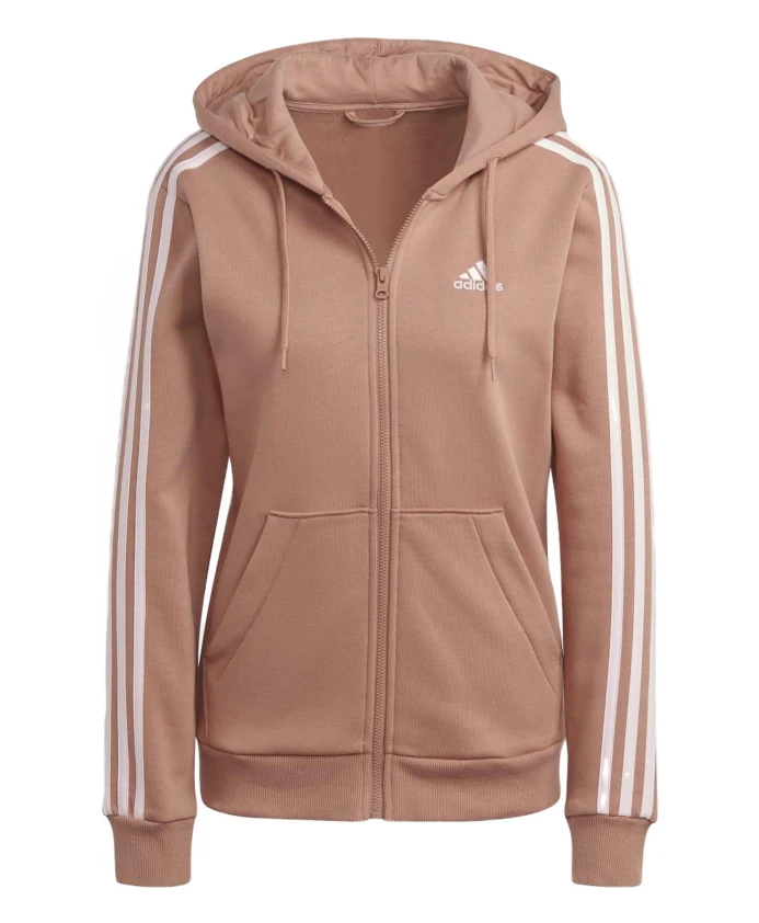 

Худи с 3 полосками Adidas, бежевый
