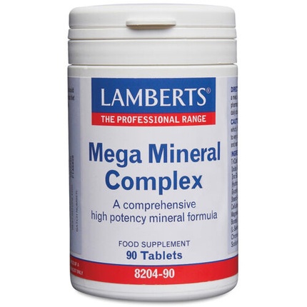 Мега Минеральный комплекс 90 таблеток, Lamberts viridian минеральный комплекс 90 капсул