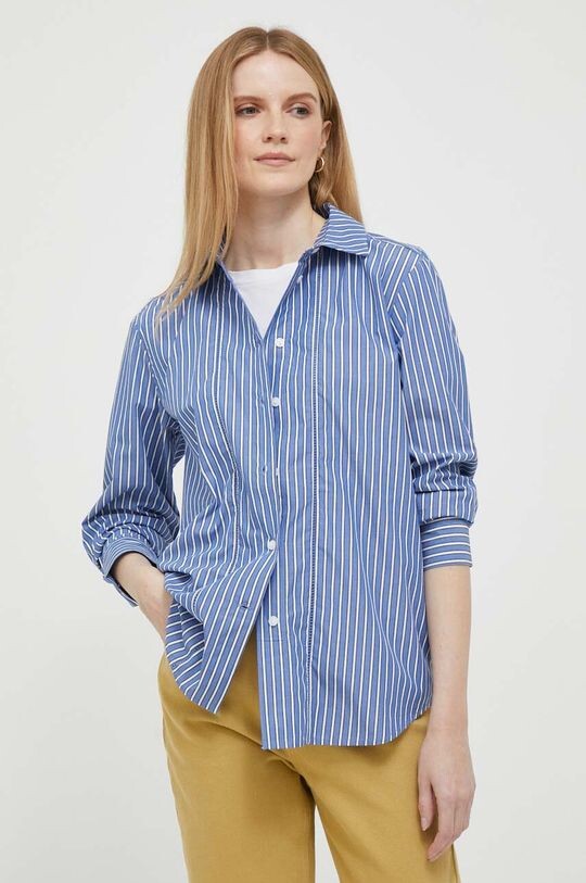 

Хлопковая рубашка Tommy Hilfiger, синий
