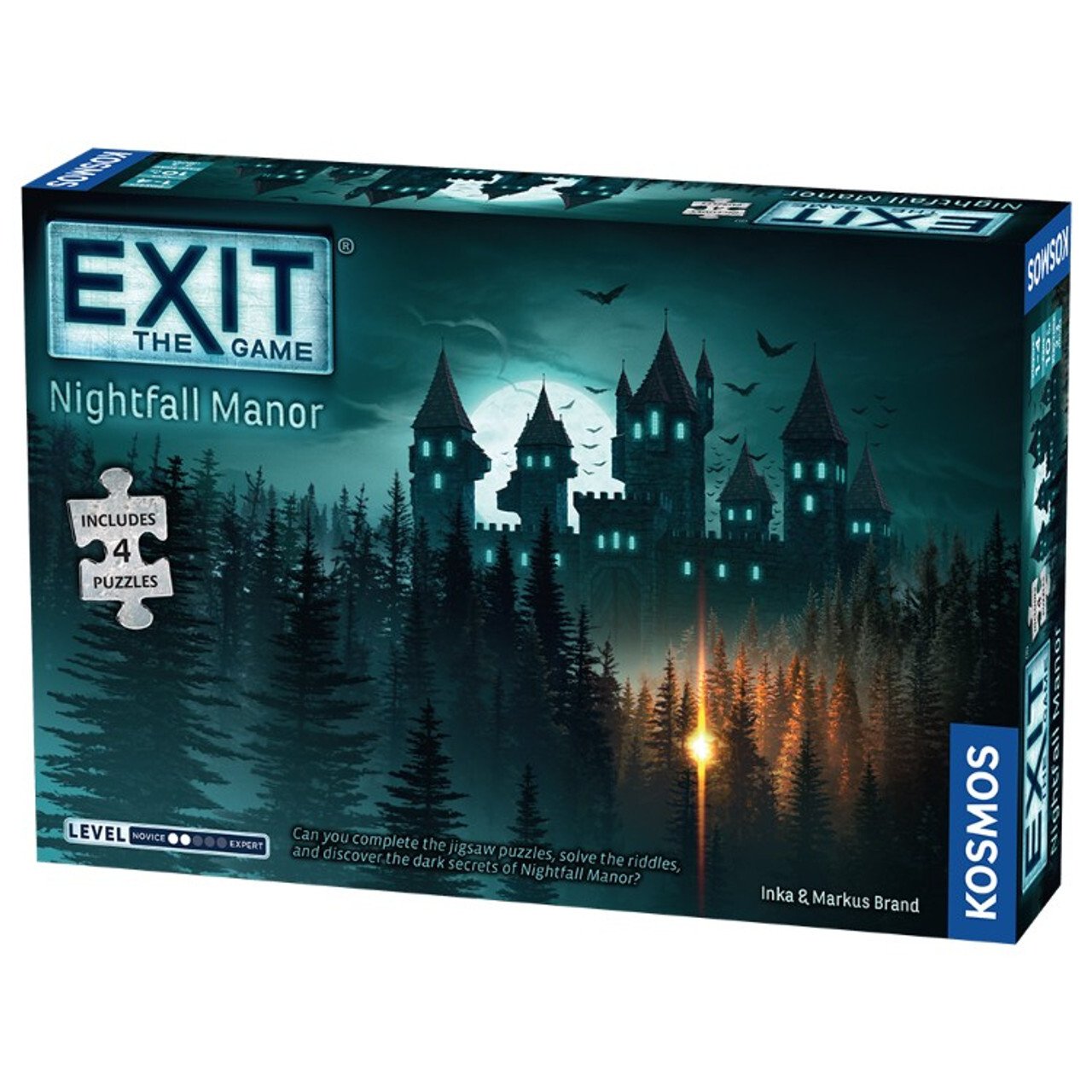 

Настольная игра Exit: The Game - Nightfall Manor (Includes 4 Puzzles)
