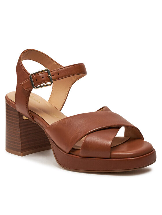 

Сандалии Clarks, коричневый