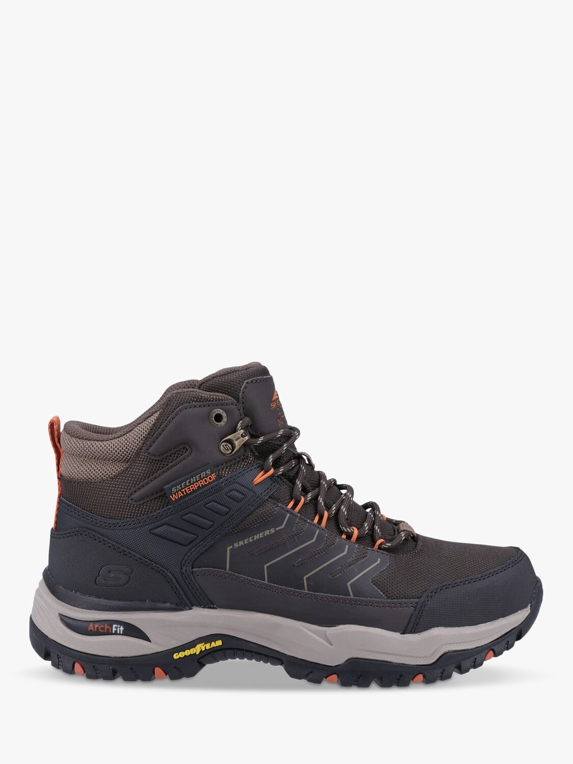 

Походные ботинки Skechers Arch Fit Dawson Raveno, коричневые