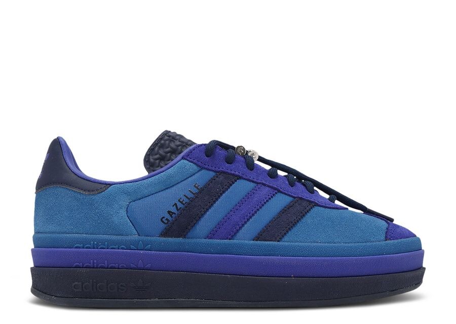 

Кроссовки adidas ORDINARY PEOPLE X Wmns Gazelle Bold, цвет City Of Seoul Pack Royal