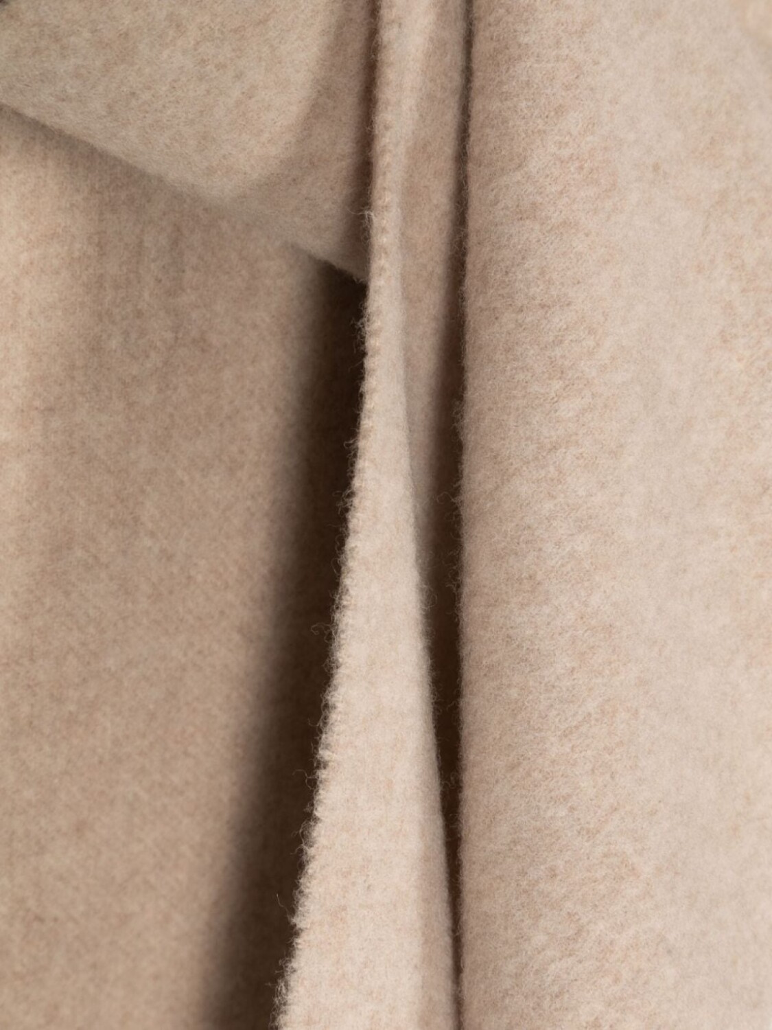 

Acne Studios шерстяной шарф с бахромой, нейтральный цвет