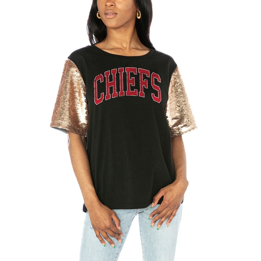 

Футболка с коротким рукавом Gameday Couture Kansas City Chiefs, черный