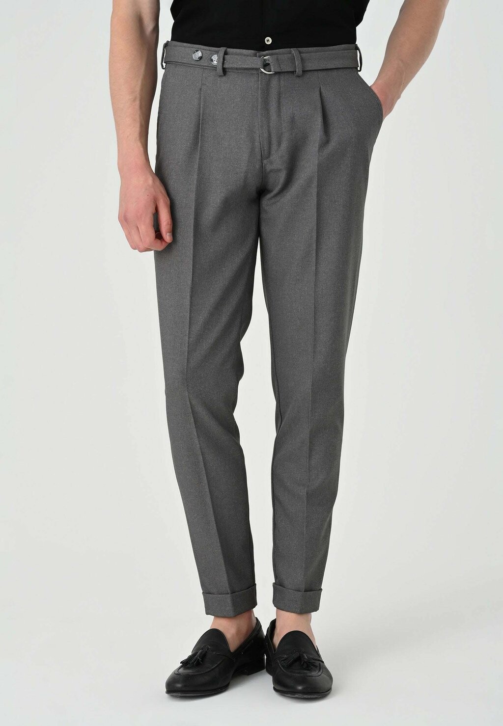 

Брюки Belted Antioch, цвет light grey