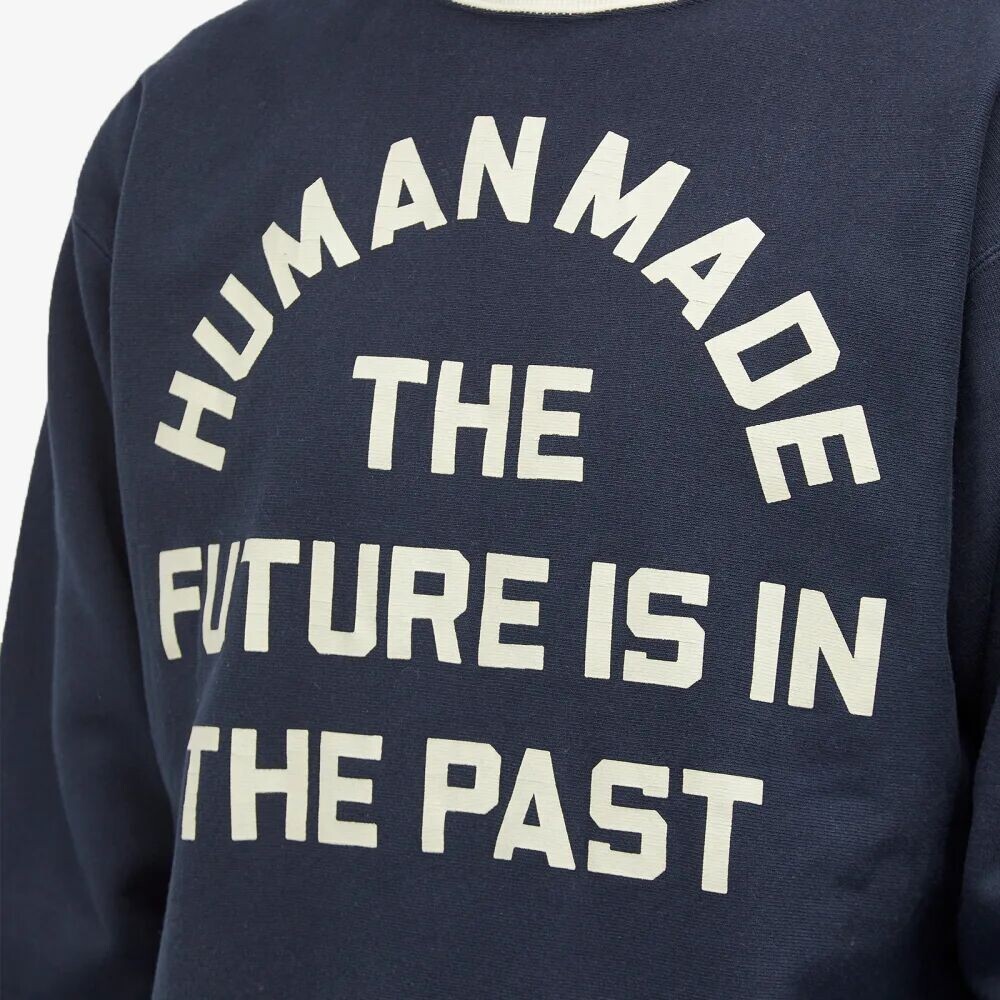 Human Made Толстовка contast, синий толстовка human made zip up темно синий