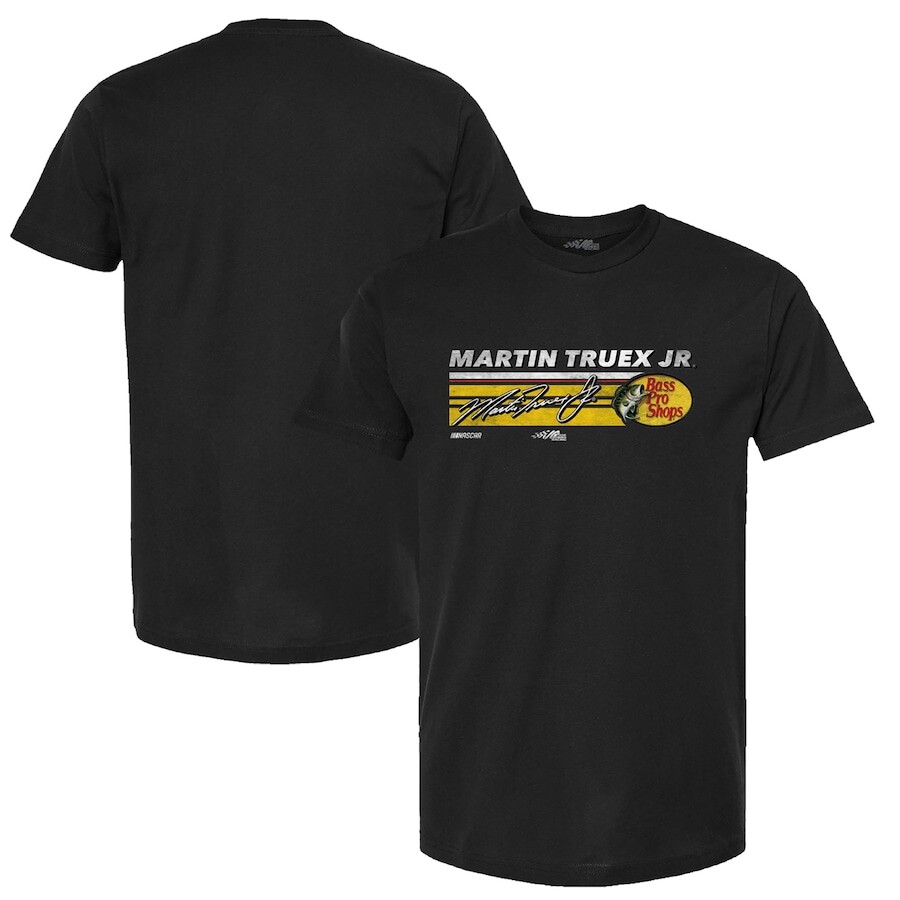 

Футболка с коротким рукавом Richard Childress Racing Team Collection Martin Truex Jr, черный
