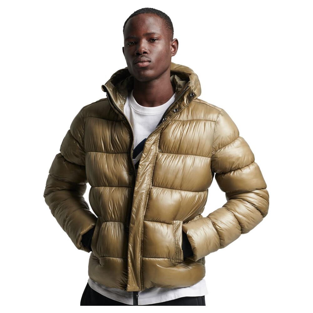 

Куртка Superdry Code Xpd Sports Luxe Puffer, зеленый