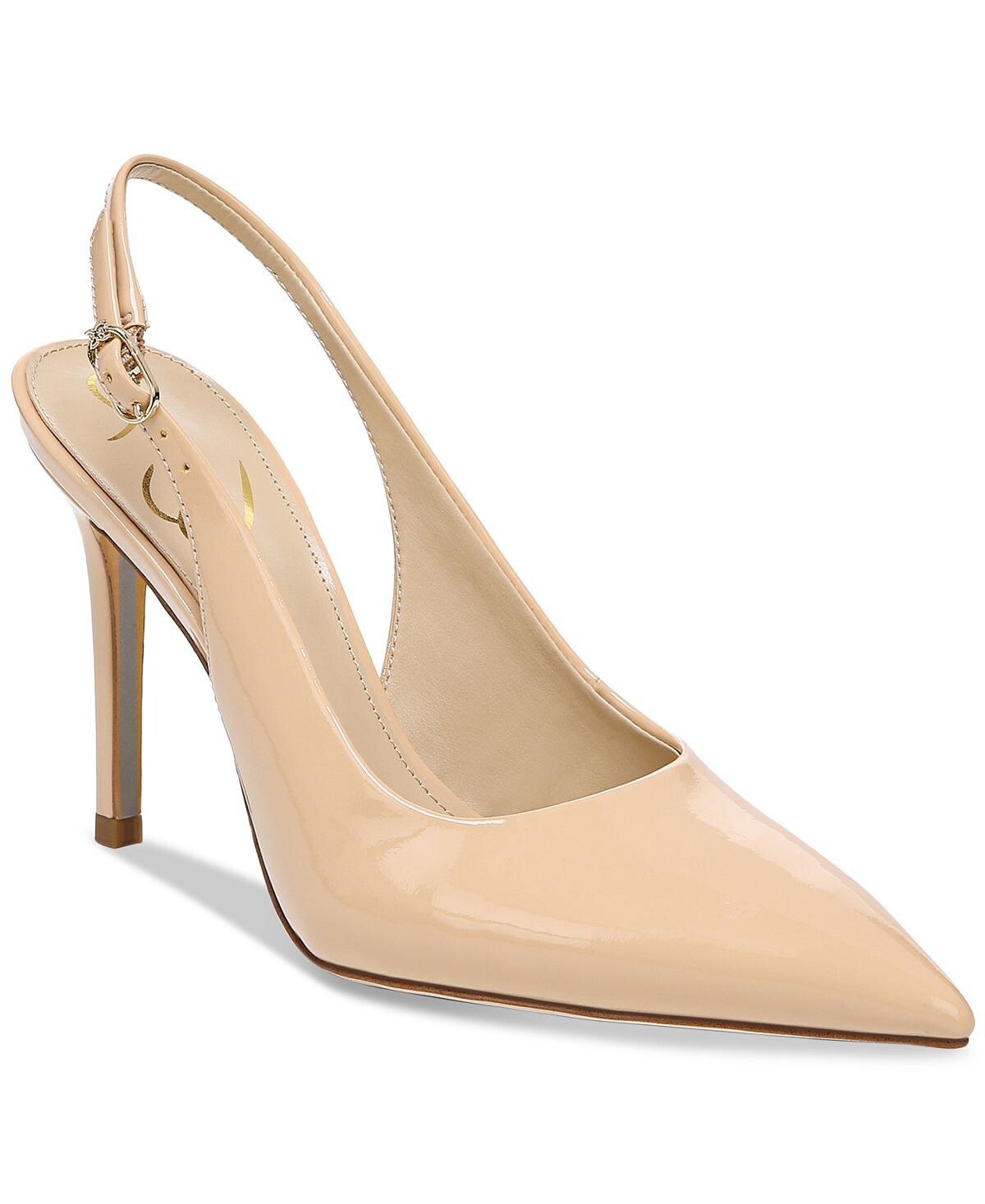 

Женские туфли-лодочки орехового цвета с открытой пяткой Sam Edelman