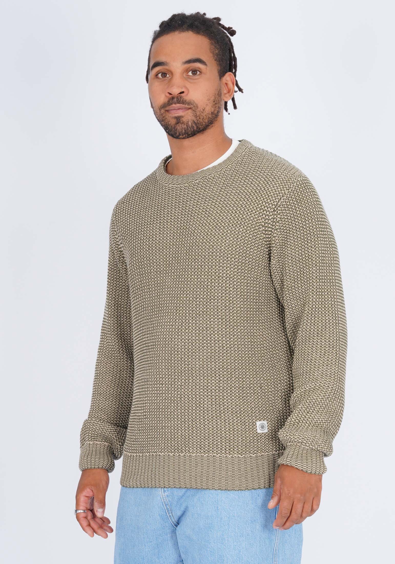пуловер honesty rules strick jacquard цвет multi colors Пуловер HONESTY RULES Strick Cross, бежевый