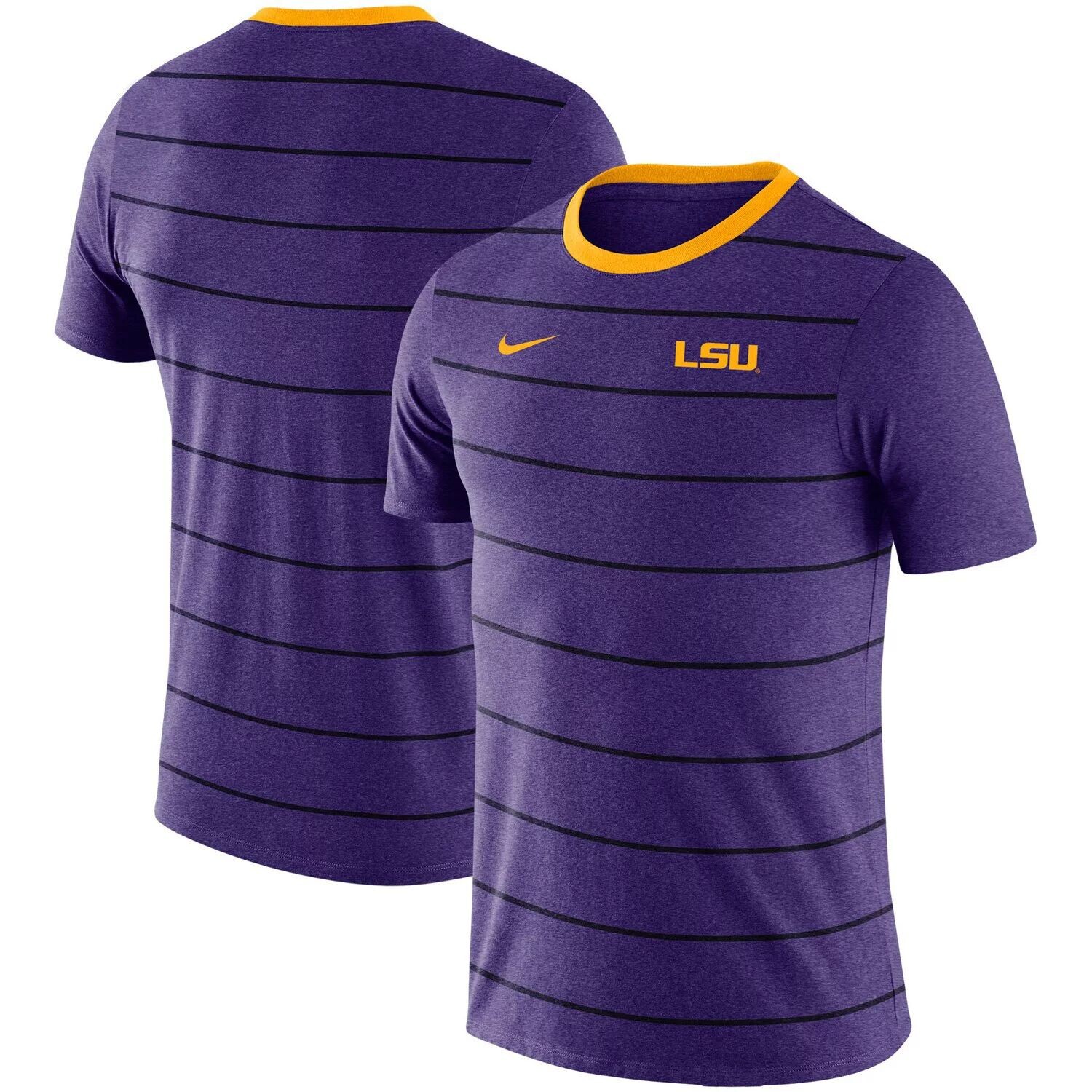 

Мужская фиолетовая футболка Nike LSU Tigers Inspired Tri-Blend