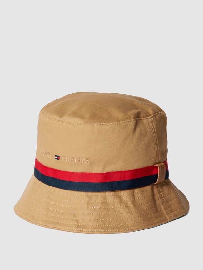 

Панама с пришитой этикеткой Tommy Hilfiger, коричневый
