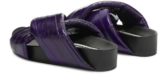 

Мягкие шлепанцы Jil Sander, фиолетовый
