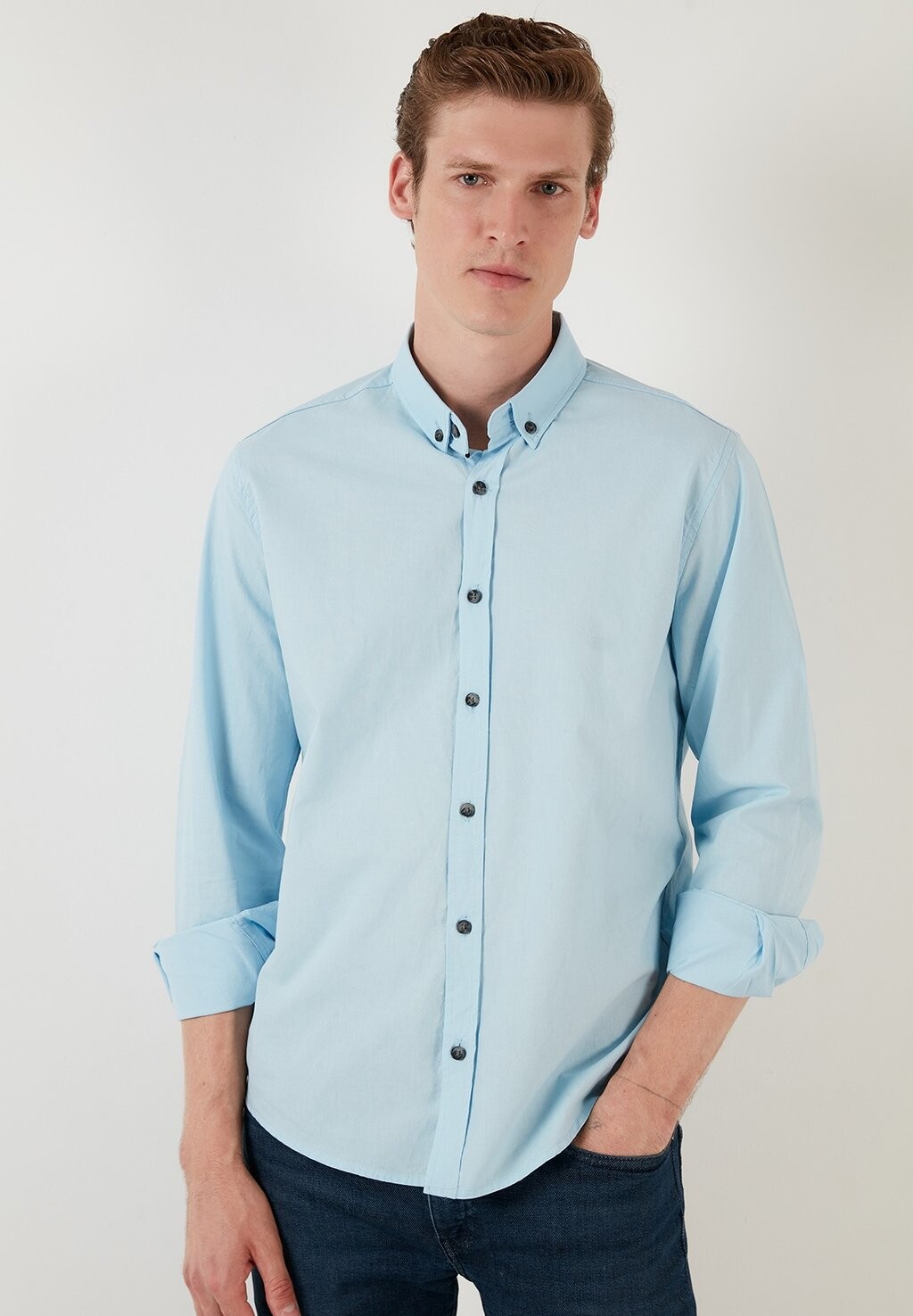 

Рубашка REGULAR FIT Buratti, цвет blue