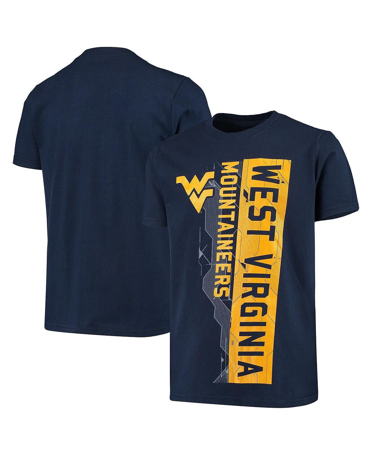 

Темно-синяя футболка Big Boys West Virginia Mountaineers Challenger Outerstuff
