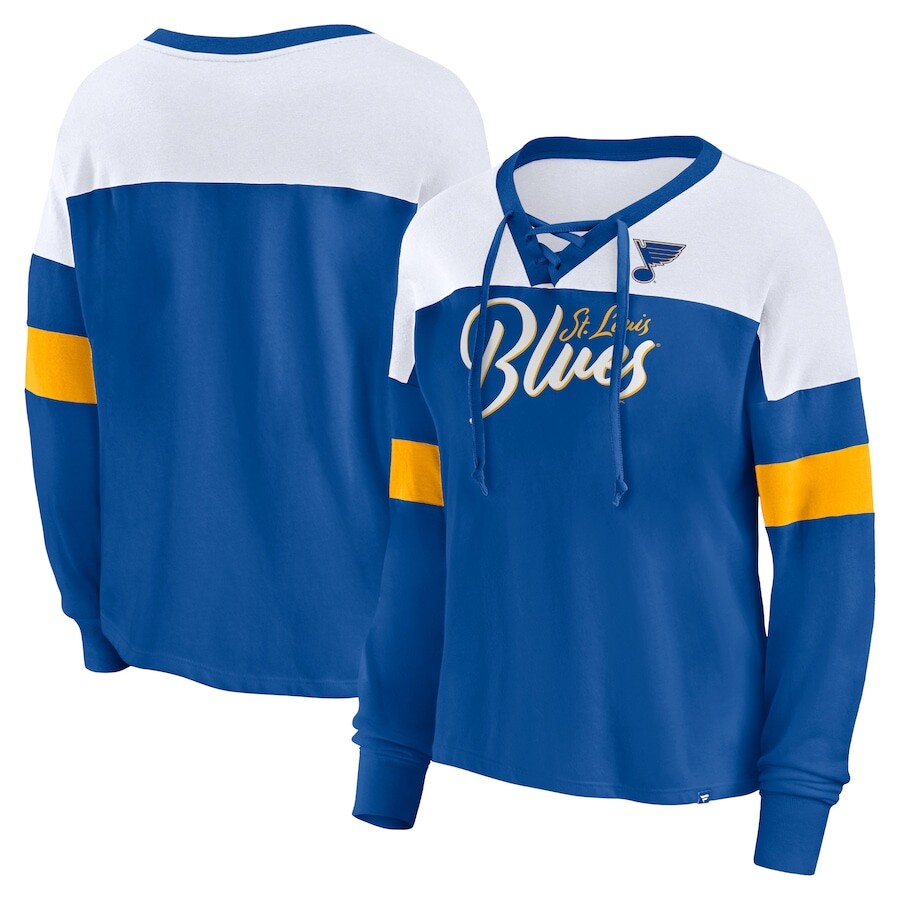 

Футболка с длинным рукавом Fanatics Branded St Louis Blues, синий