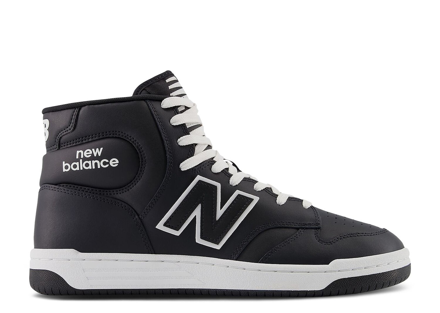 

Кроссовки New Balance 480 High 'Black' 2023, черный