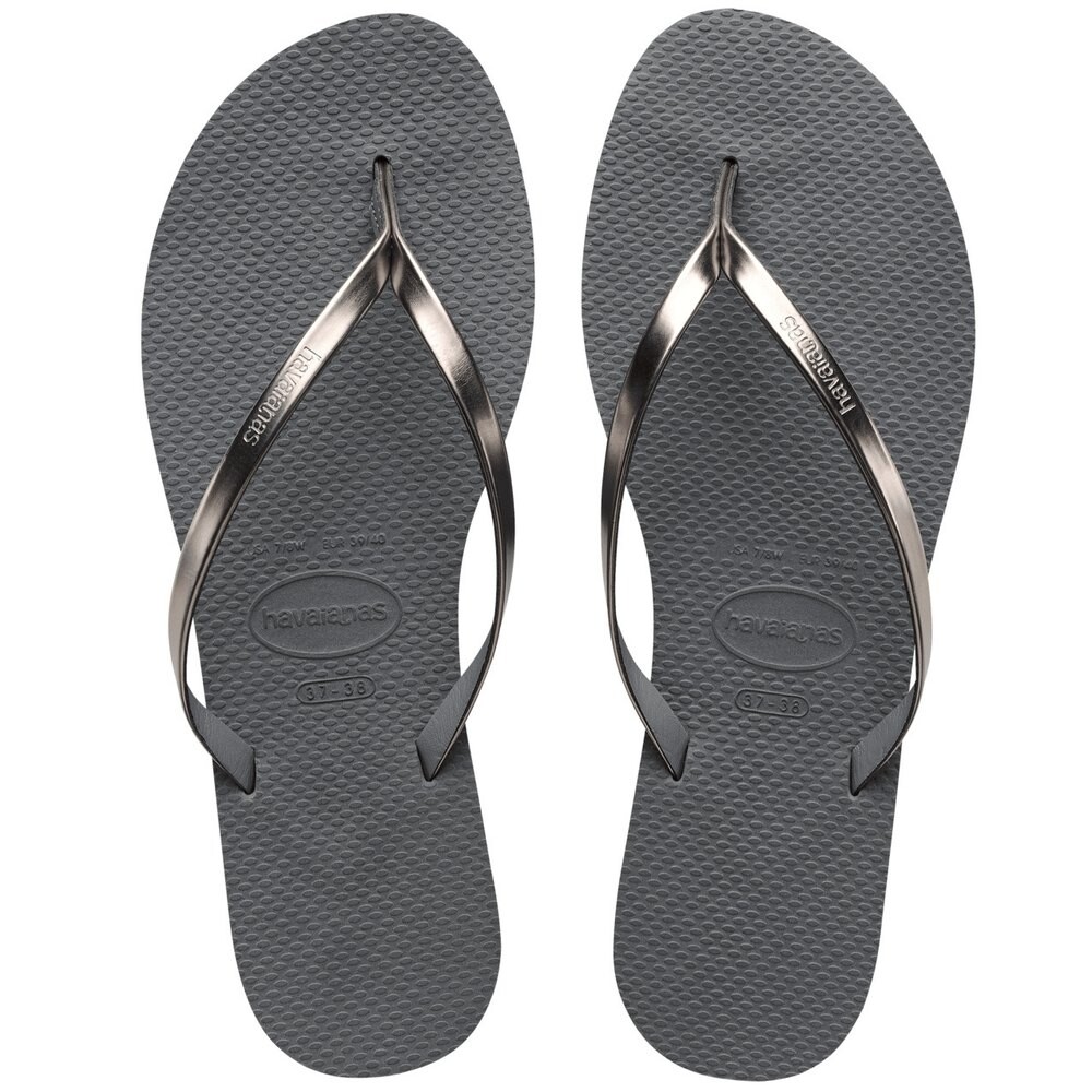 

Шлепанцы Havaianas You Metallic 4135102-5037, серый