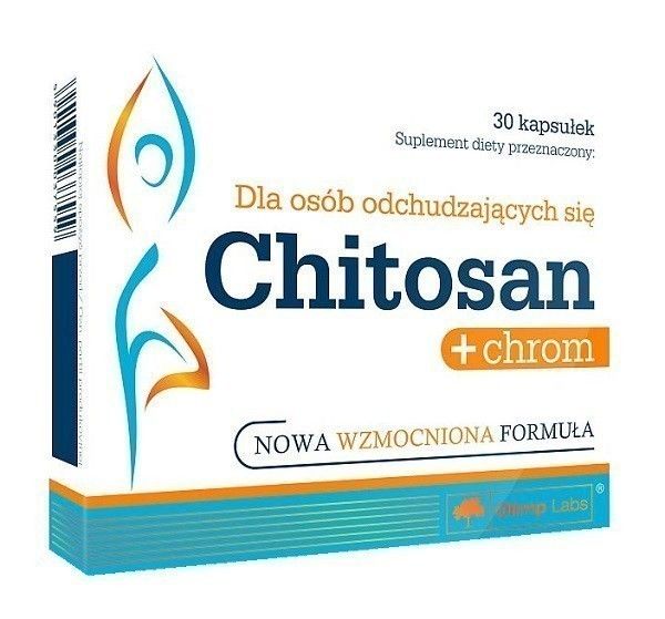 Препарат, способствующий снижению веса Olimp Chitosan + Chrom, 30 op. фотографии