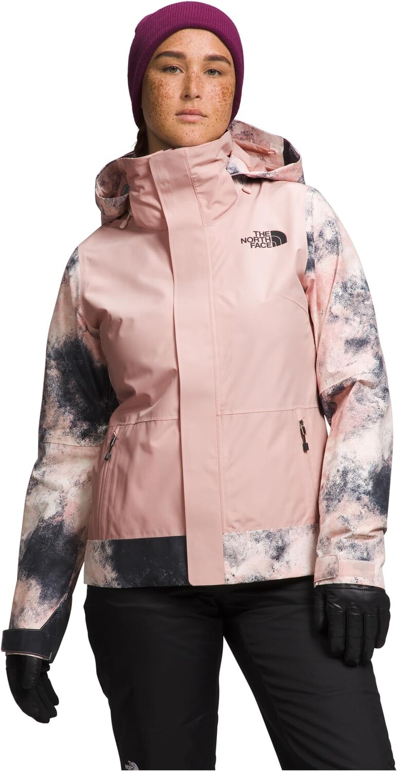 

Куртка Garner Triclimate Jacket The North Face, цвет Pink Moss Faded Dye Camo Print