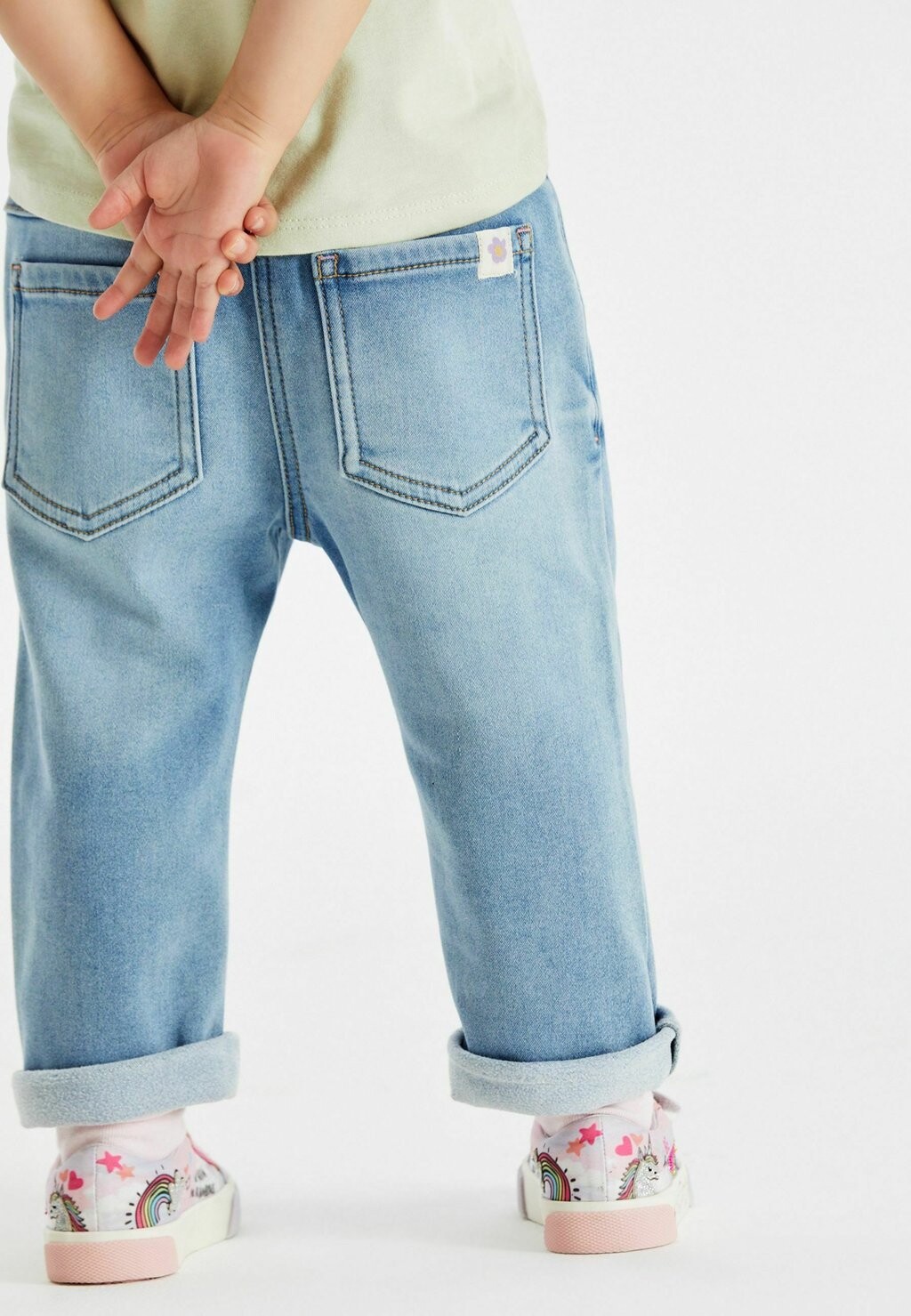 

Джинсы Baggy Joggers Next, цвет light blue denim