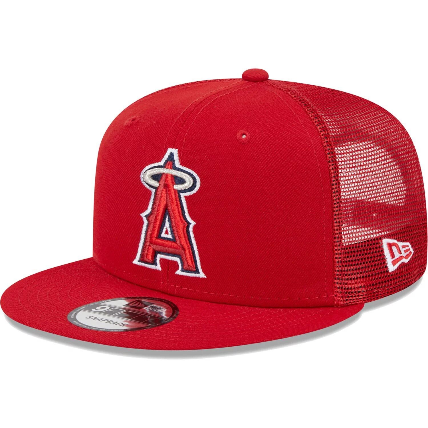 

Мужская красная кепка New Era Los Angeles Angels Team Color Trucker 9FIFTY Snapback