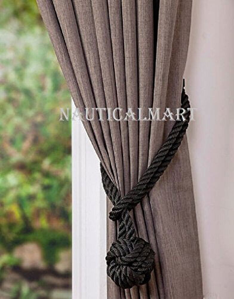 

Подхваты для штор NAUTICALMART, черный