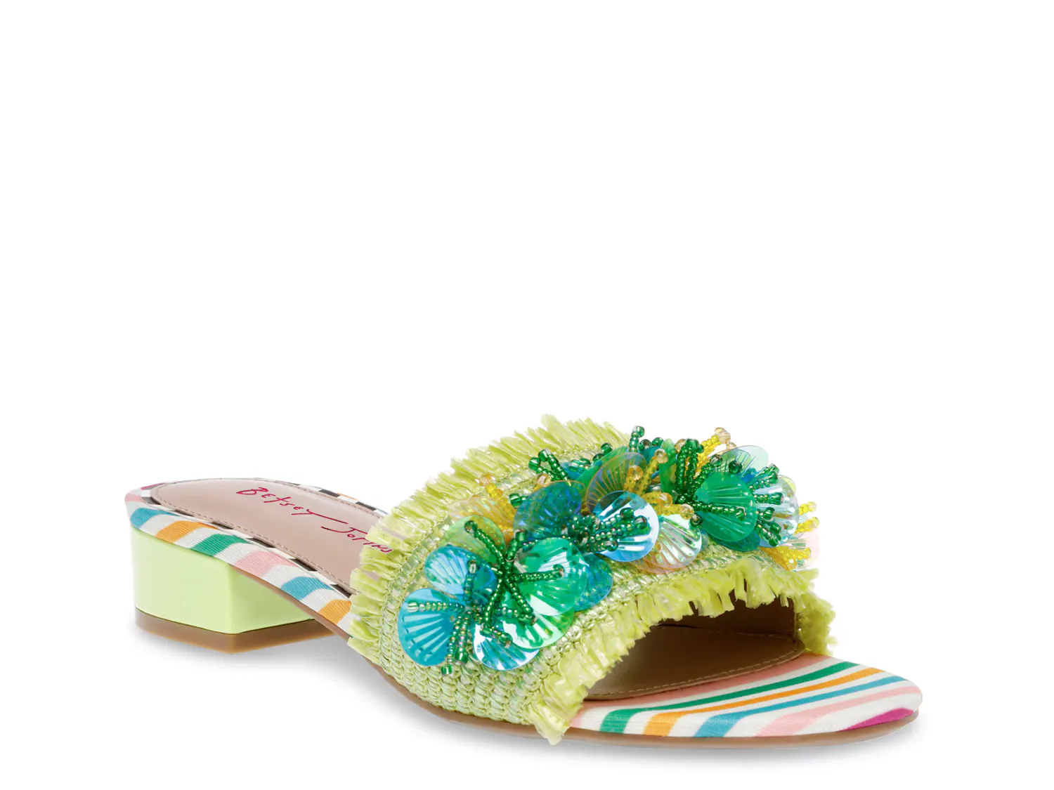 

Сандалии Peyten Sandal Betsey Johnson, зеленый/мультиколор