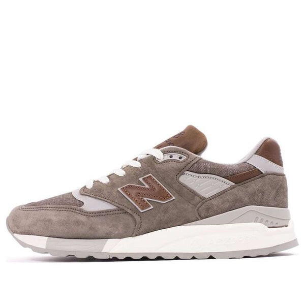 

Кроссовки 998 сделано в США New Balance, коричневый