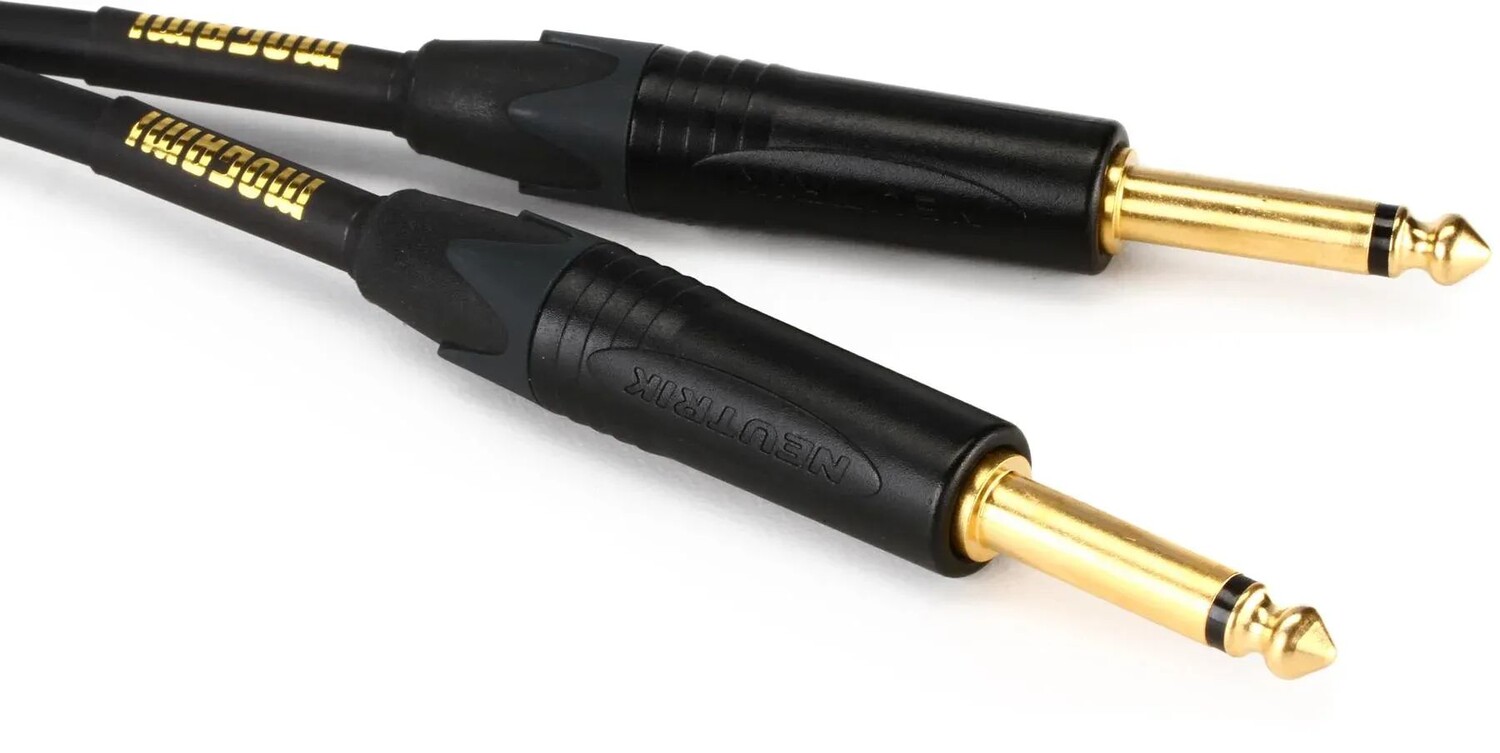 

Mogami Gold Instrument 10, прямой инструментальный кабель — 10 футов