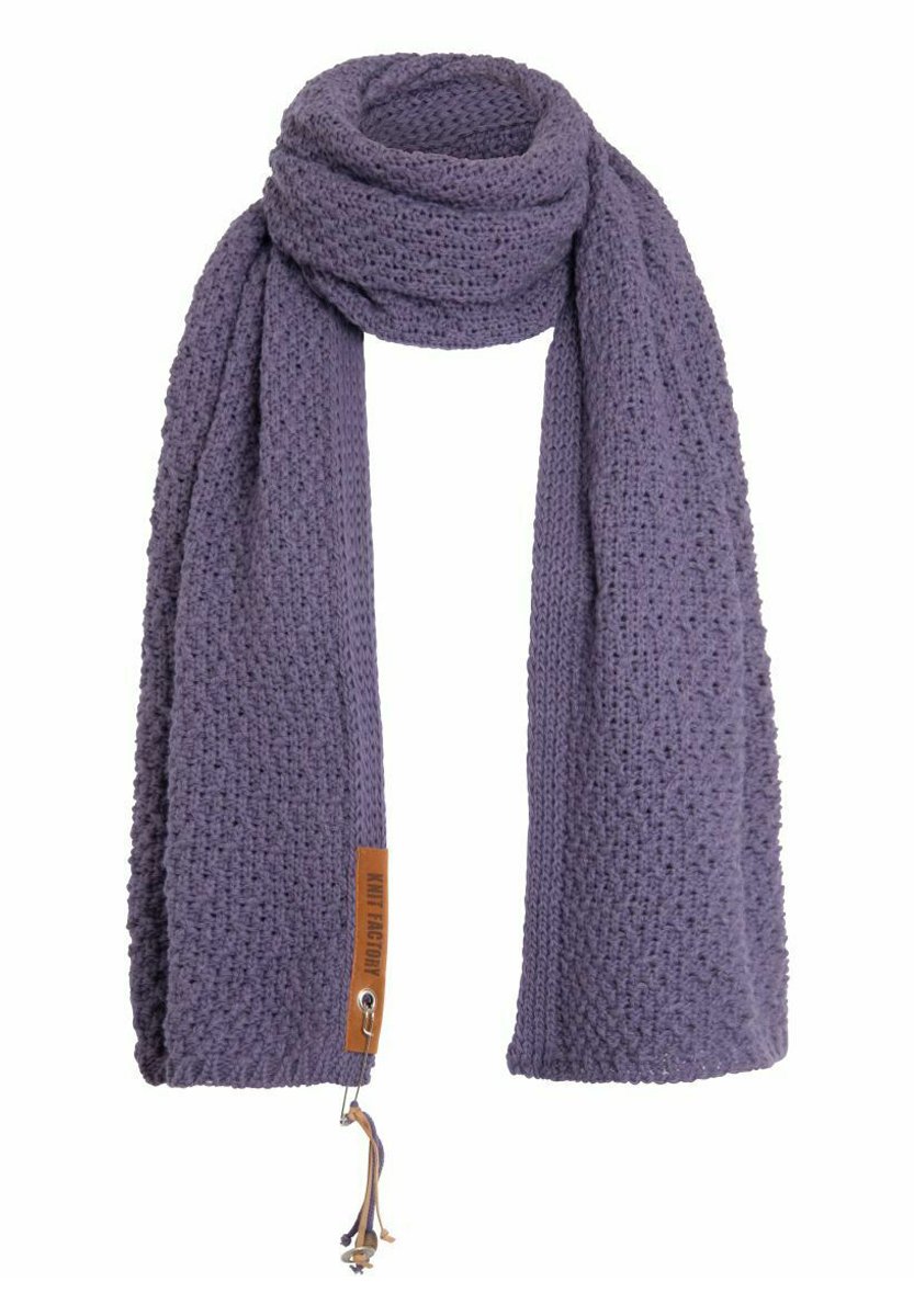 Шарф LUNA Knit Factory, цвет violet шарф luna