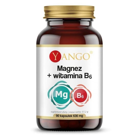 Магний + Витамин B6 (90 капсул) Yango